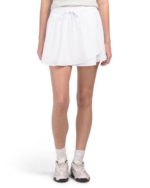 Tj Maxx White Flow Skort, Spandex/Polyester