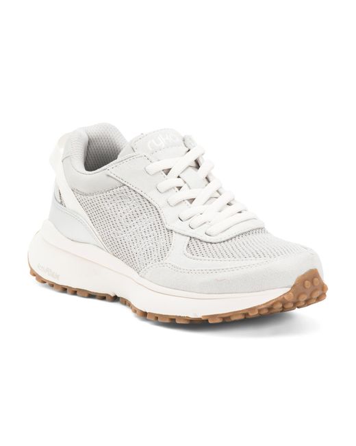 Tj Maxx White Jog On Retro Walking Sneakers For