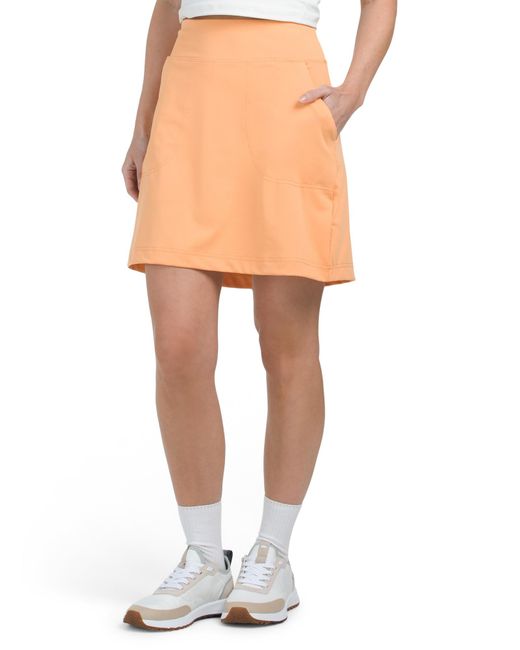 Tj Maxx Orange Quick Dry Genua Skort, Polyester