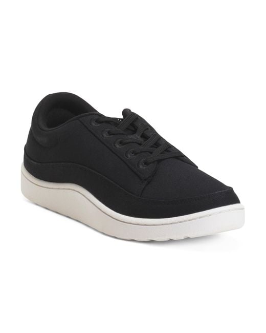 Tj Maxx Black Canvas Pacer Sneakers For