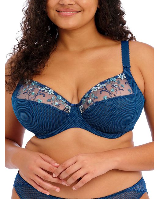 Tj Maxx Blue Full Figure Charley Underwire Plunge Bra For