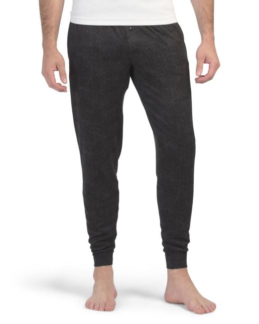 Tj Maxx Black Cozy Comfort Joggers For Spandex/Polyester for men