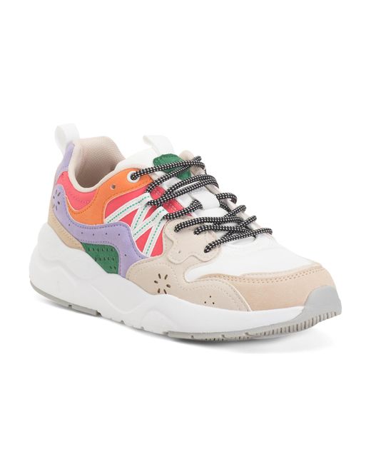 Tj Maxx White Flown Sneakers For Suede