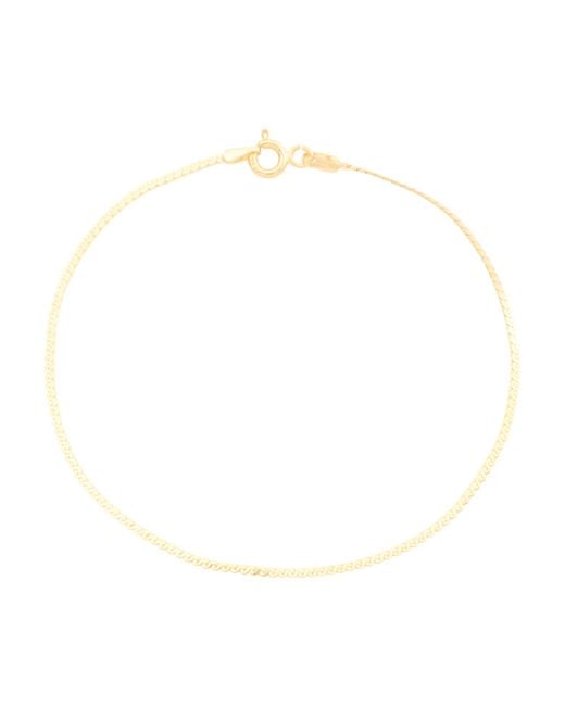 Tj Maxx White 14K Chain Bracelet For