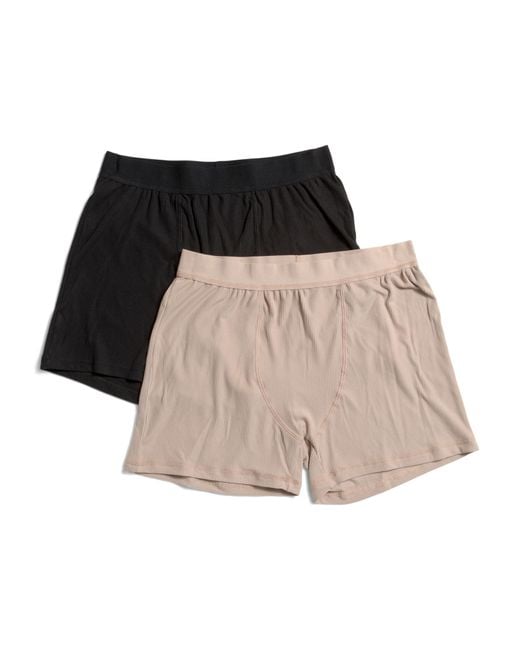 Tj Maxx Black 2Pk Sigma Pajama Shorts For Spandex/Polyester