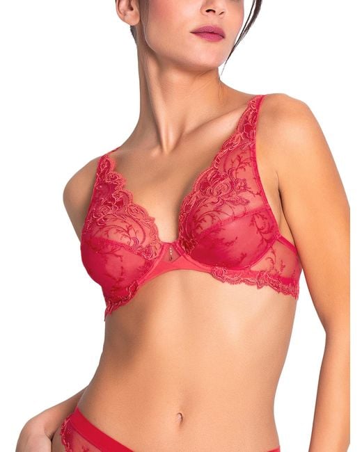 Tj Maxx Pink Source Beaute Contour Bra, Polyester