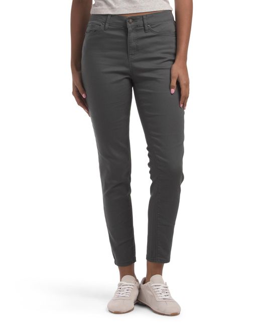 Tj Maxx Gray Soho High Rise Ankle Skinny Jeans For Spandex/Cotton/Polyester