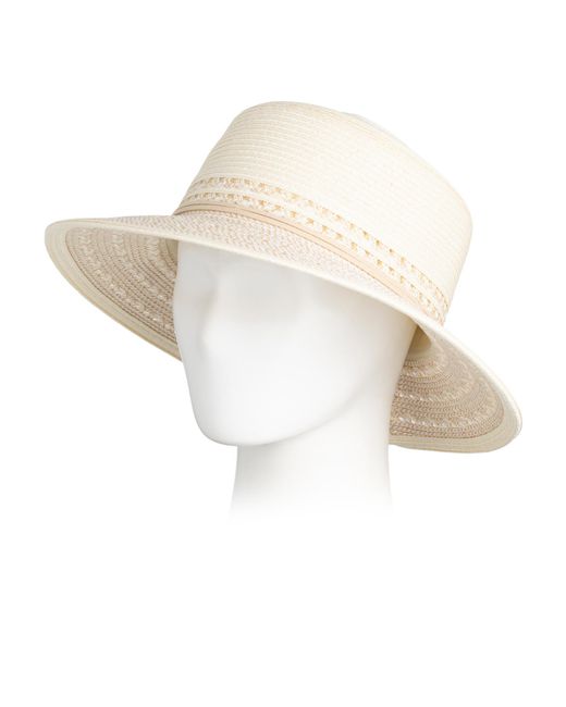 Tj Maxx White Paperbraid Bucket Hat For