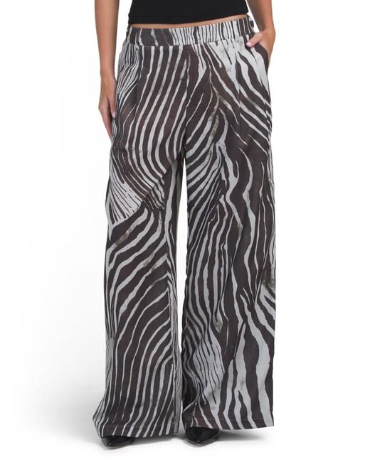 Tj Maxx Multicolor Printed Full Pants For Polyester