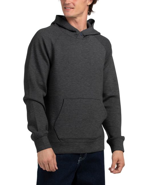 Tj Maxx Gray Long Sleeve Manteo Interlock Snap Front Hoodie For Nylon/Spandex/Polyester for men