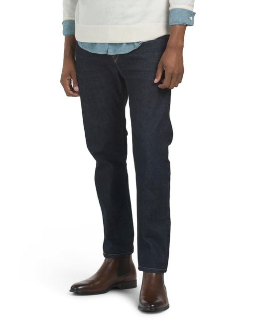 Tj Maxx Black Maverick Slim Jeans For Spandex/Cotton for men
