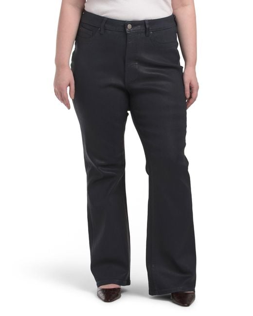 Tj Maxx Blue Plus Bootcut Jeans For Cotton/Polyester
