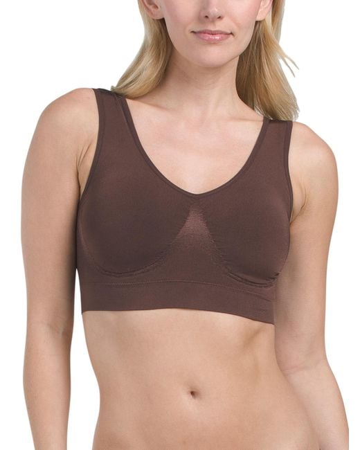 Tj Maxx Brown Body Smooth Bralette For Nylon