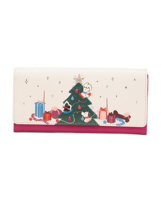 Tj Maxx Multicolor Leather Jolly And Large Fold Over Matinee Wallet