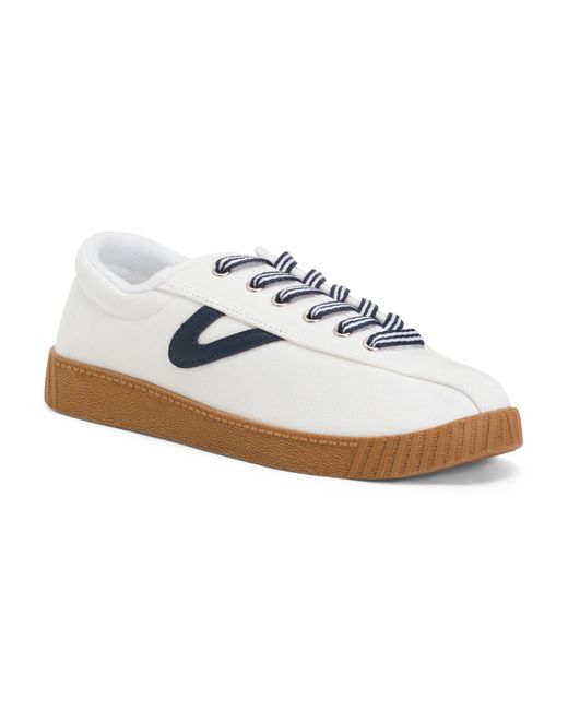 Tj Maxx White Perforated Nylite Sneakers For