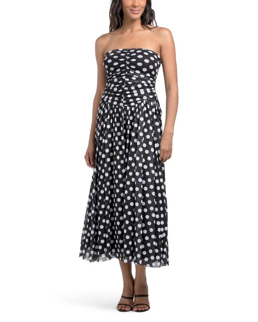tj maxx black dress cristinageorgia85 on LTK Drop Waist Mixed Media Dress