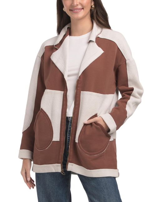 Tj Maxx Brown Arlo Jacket, Spandex/Cotton/Polyester