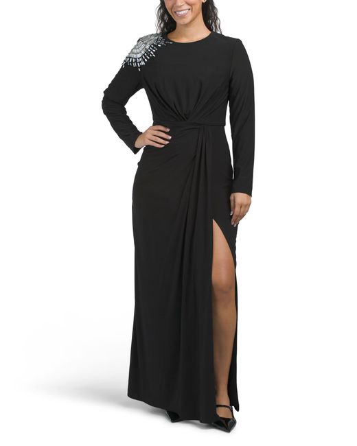 wedding dresses with off the shoulder Chic Long White Off-the-Shoulder Front Split Long Dress Detachable Train Summer Wedding What To Size:UK 3XL (In-Rental) Split sizing included Different dairy-free
