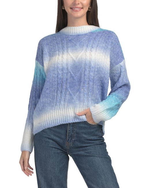 Tj Maxx Blue Pullover Sweater, Nylon/Polyester/Acrylic