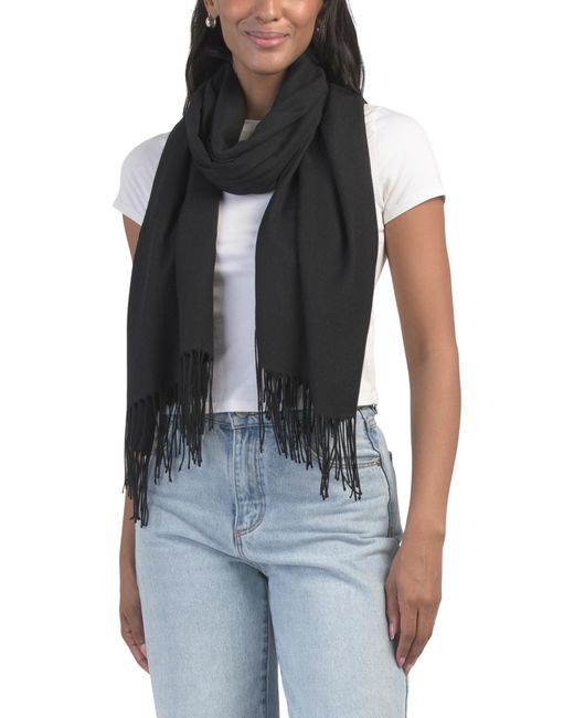 Tj Maxx Black Pashmina Scarf For Polyester/Viscose