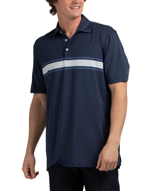 TJ Maxx Short Sleeve Driver Brenton Chest Stripe Polo For Spandex ...