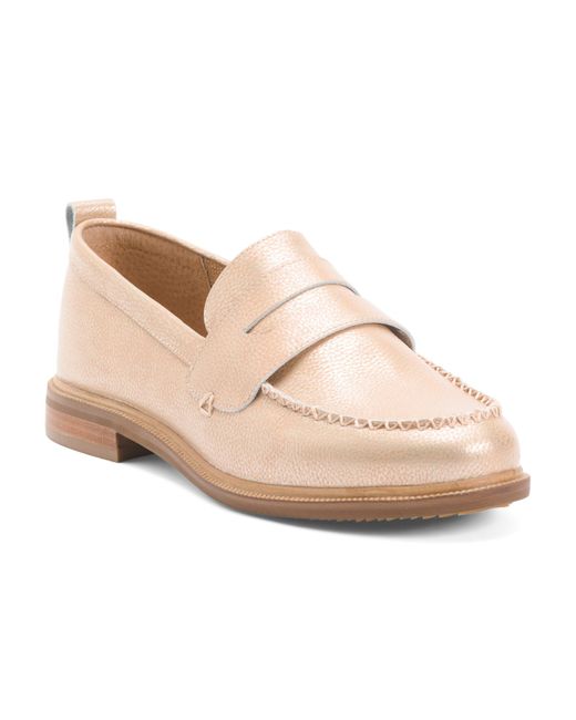 Tj Maxx Natural Leather Lens Loafer For