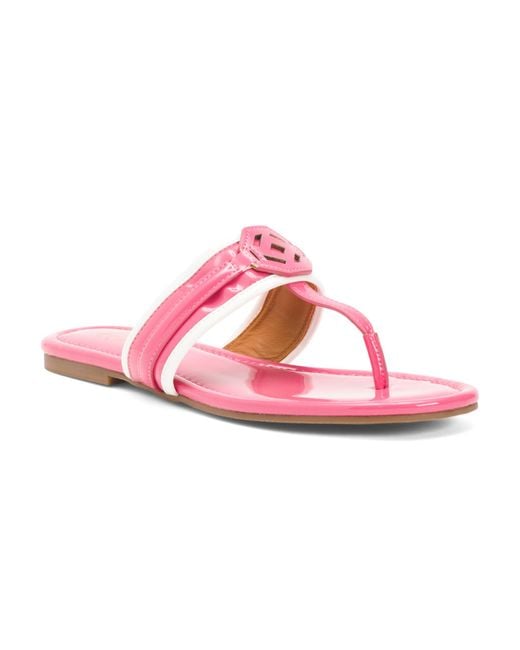 Tj Maxx Pink Nixi Flat Sandals For