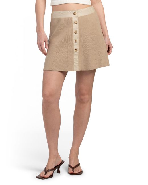 Tj Maxx Natural Lucy Skirt For Cotton/Polyester/Viscose