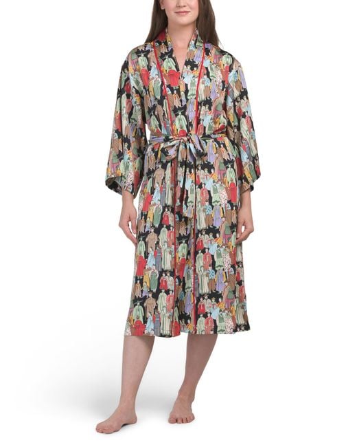 Tj Maxx Black Dynasty Robe For Polyester