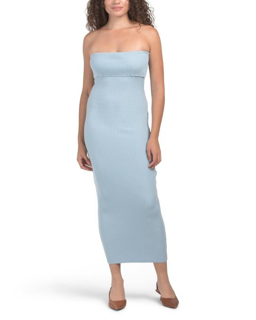 Tj Maxx Blue Emory Dress For Nylon/Polyester/Viscose
