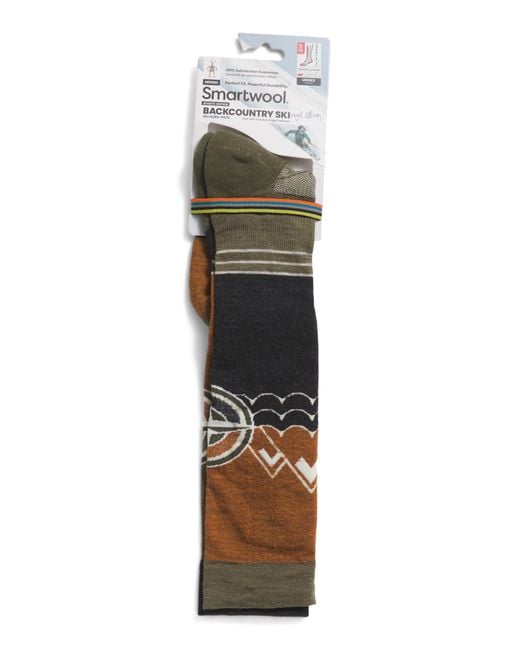 Tj Maxx Metallic Athlete Edition Backcountry Ski Over The Calf Socks For Nylon/Merino Wool for men