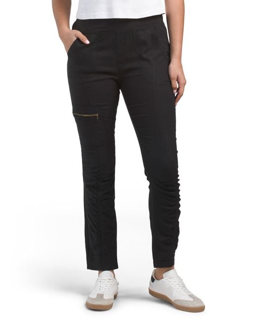Tj Maxx Black Twill Malanda Pants For Spandex/Cotton