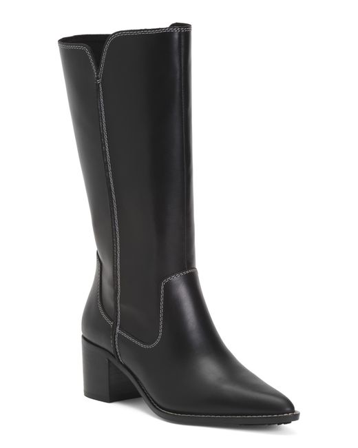 Tj Maxx Black Leather High Shaft Marshall Boots For