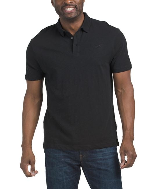 Tj Maxx Black O And O Polo For Cotton for men