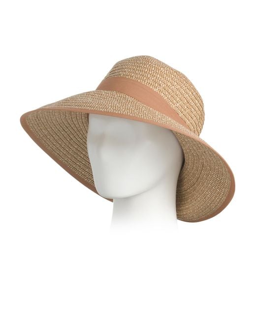 Tj Maxx White Sun Brim Hat With Bow For Polyester