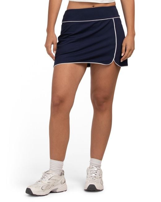 Tj Maxx Blue Breakpoint Piping Skort, Spandex/Polyester