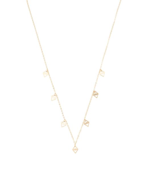 Tj Maxx White 14K Evil Eye Charm Necklace For