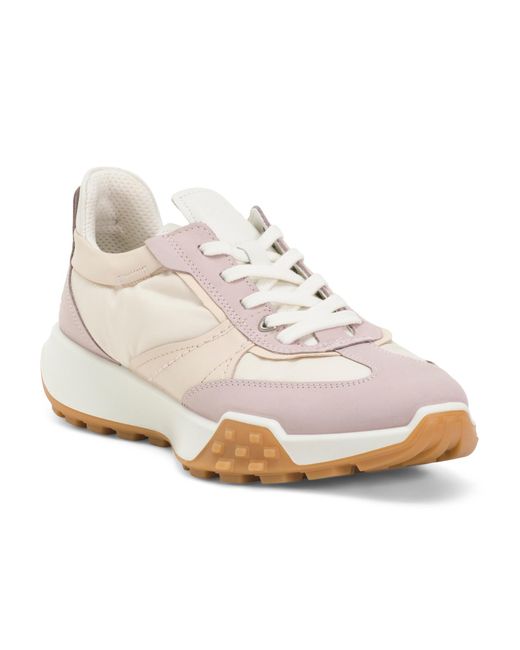 Tj Maxx White Leather Retro Comfort Sneakers For