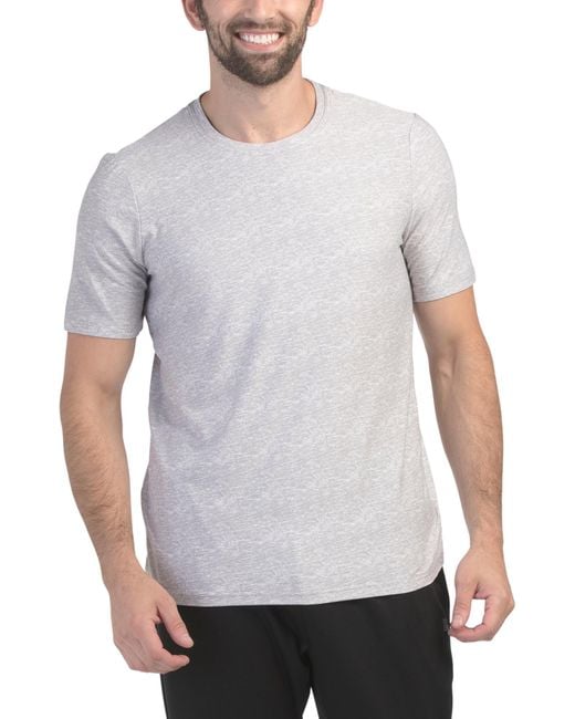 Tj Maxx Gray Ultra Soft T-Shirt Shirt For Spandex/Polyester for men