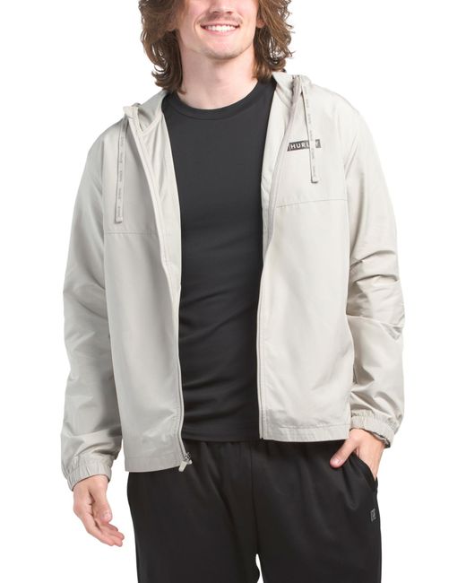 Tj Maxx Gray Exist Light Weight Windbreaker For Polyester for men