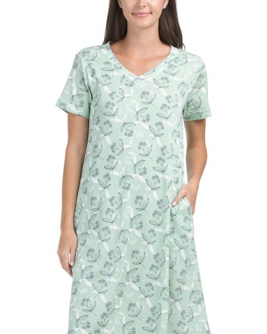 Tj Maxx Blue Peace And Hope Sleep Gown For Cotton