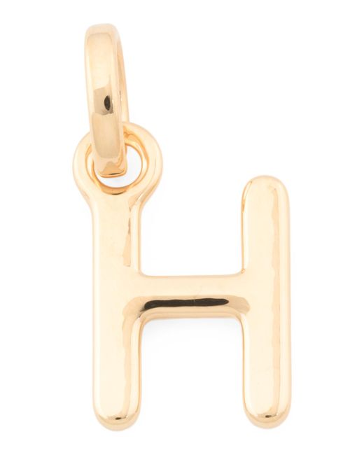 Tj Maxx White 14K Polished Initial Pendant Charm For