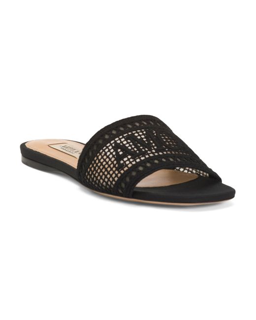 Tj Maxx Brown Hand Roma Flat Sandals For Leather