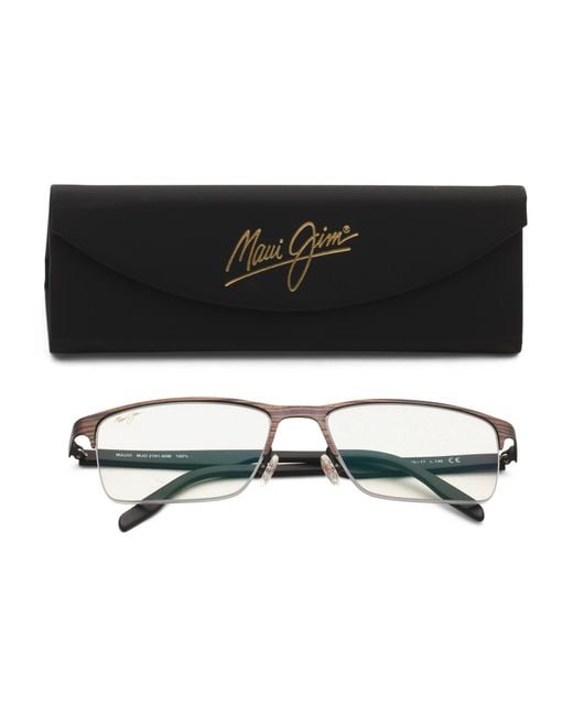 TJ Maxx Men's Black 55Mm Designer Opticals For