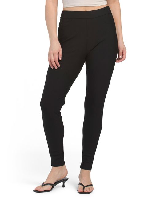 Tj Maxx Black Ponte Pants For Nylon/Spandex/Rayon