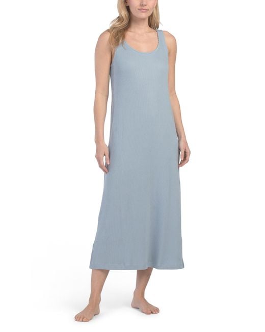 Tj Maxx Blue Eden Dream Gown For Spandex/Polyester