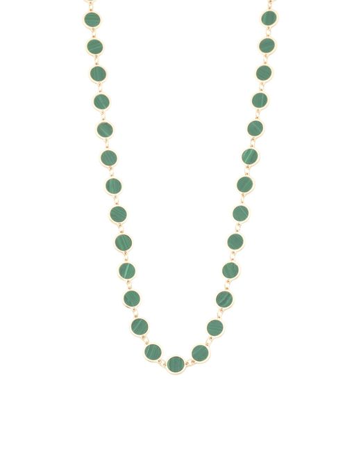 Tj Maxx Metallic 14K Disc Necklace For