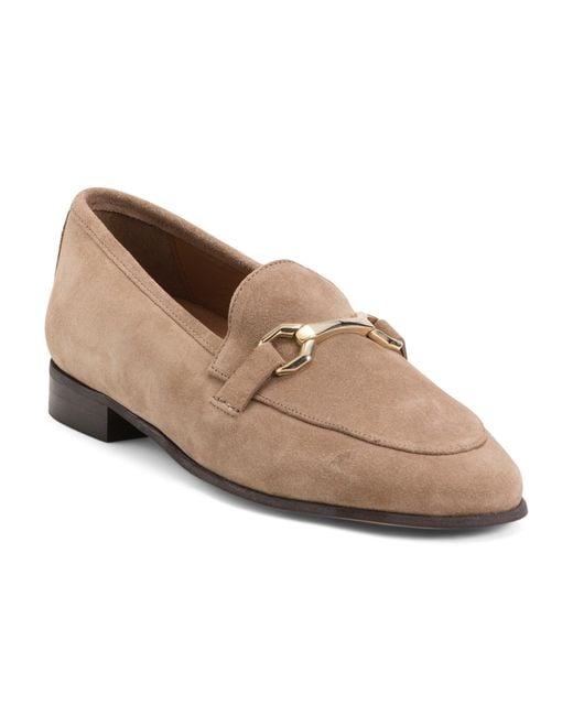 Tj Maxx Brown Suede Loafers For /Suede