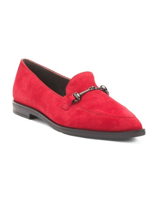 Tj Maxx Red Suede Wexler Flats For