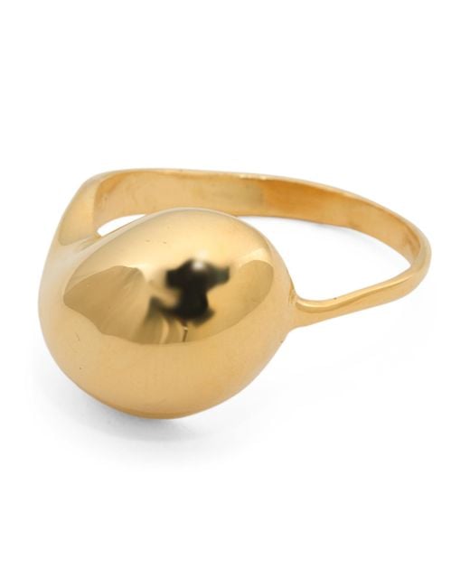 Tj Maxx White Plated Bean Ring